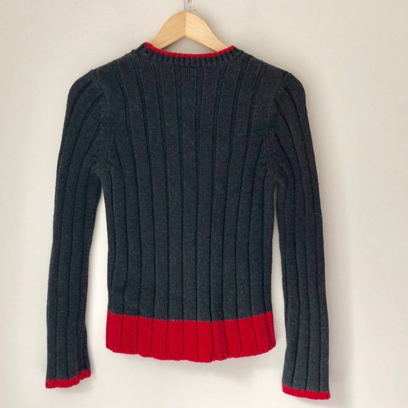 Ralph Lauren Gray Flag Sweater - Picture 6 of 7